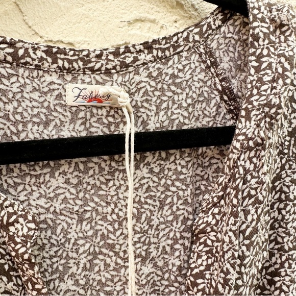 NWT Faherty Montara Dress in Leaf BatikS - Picture 5 of 7